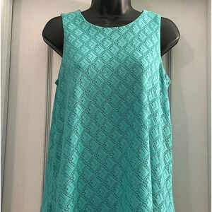 KAARI Blue beautiful sleeveless blouse